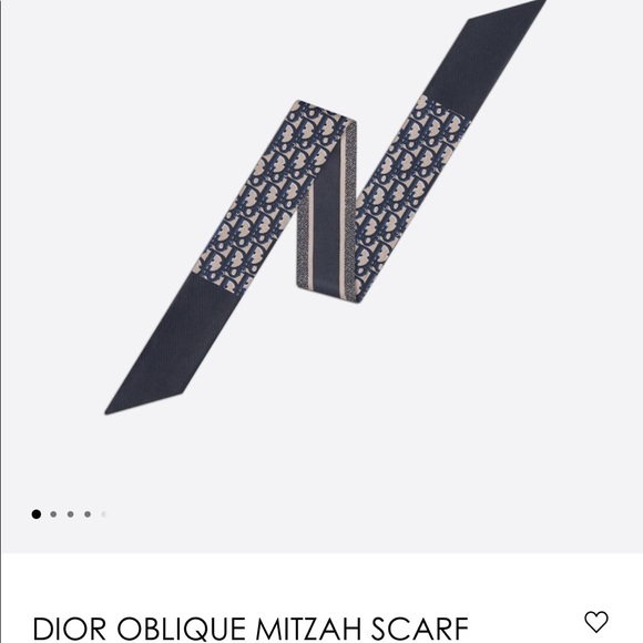 Dior Accessories - Dior oblique mitzah scarf twill